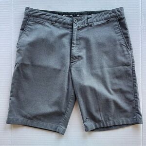 Travis Mathew Houndstooth Shorts Black And Grey Color Men Size 36 Golf Shorts